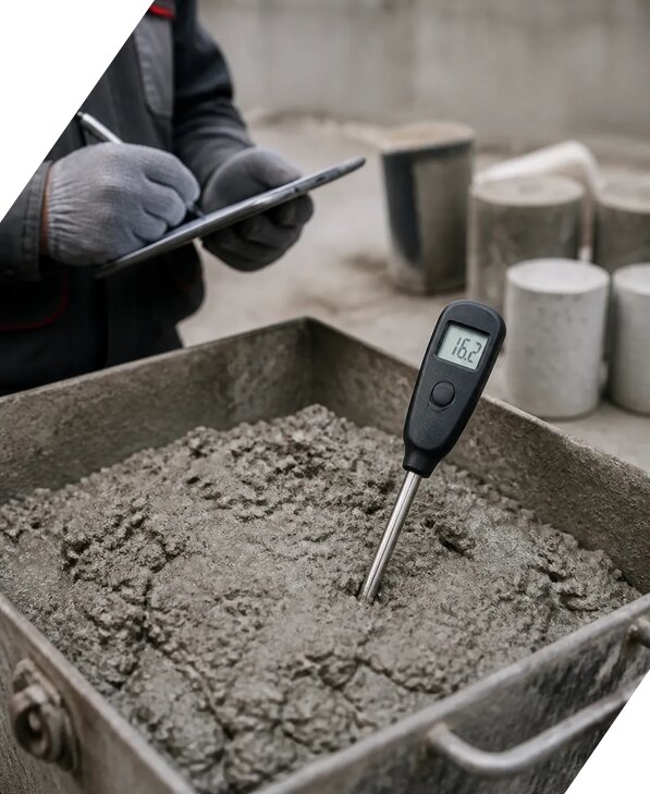 Измерение температуры бетона в Волжском от 1520 р. | ЭкспертизаРоссия
