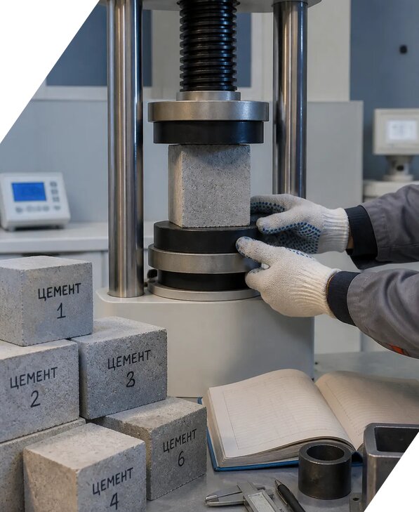 Испытания цемента на прочность в Волжском от 3546 р. | ЭкспертизаРоссия